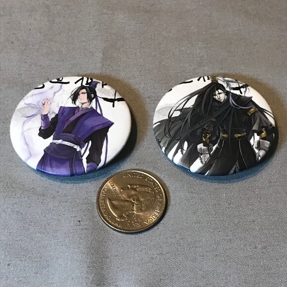 Mo Dao Zu Shi The Master of Diabolism Japanese Anime Pins - Picture 5 of 5